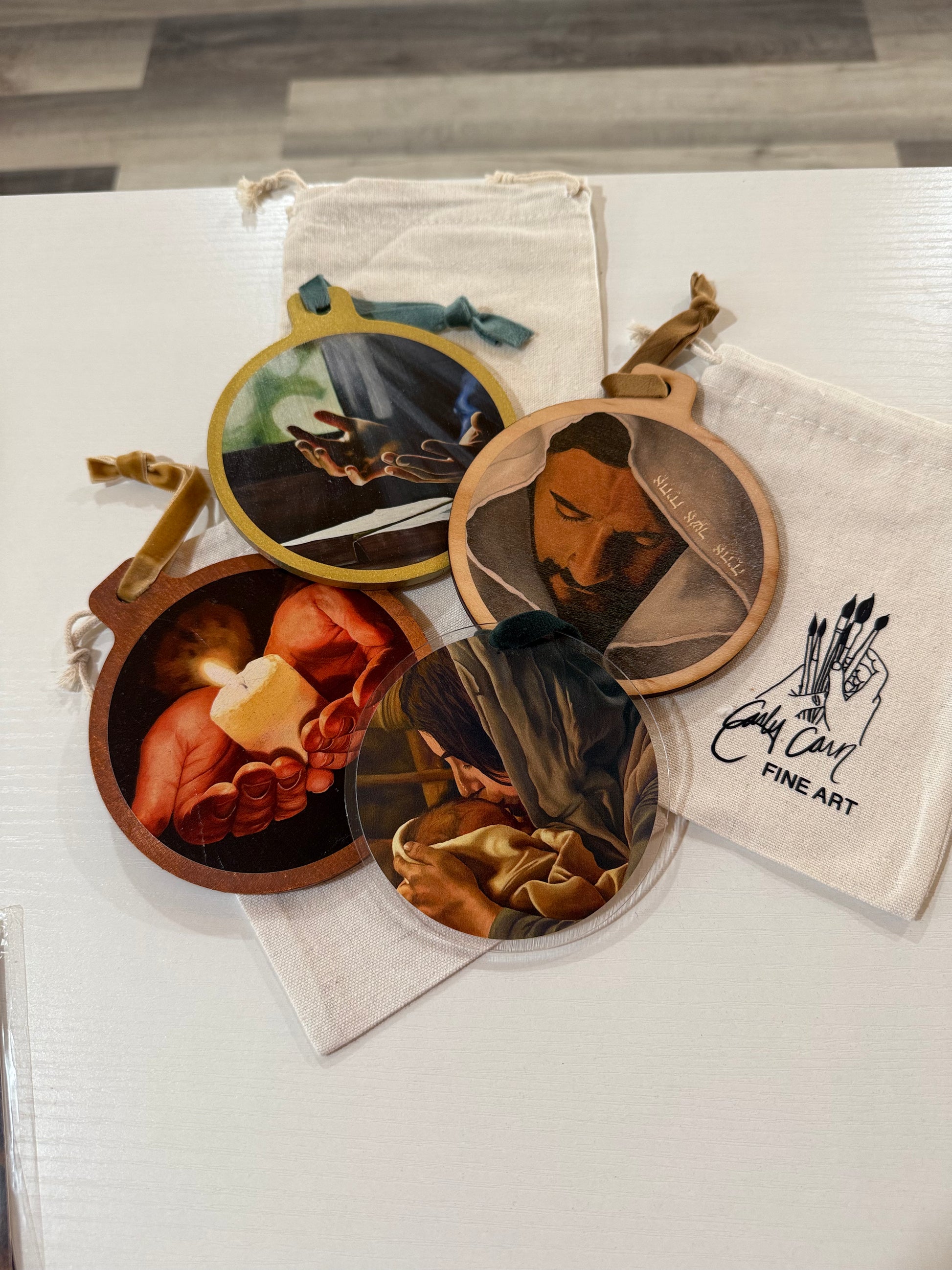 Carly Carn Ornaments
