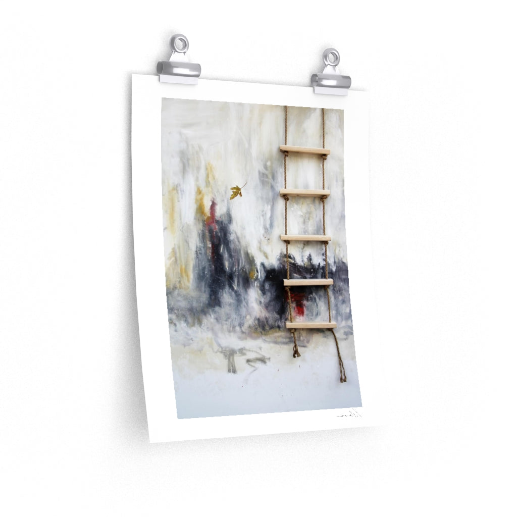 Virtue Ladder - K. Llamas Wall Art Print
