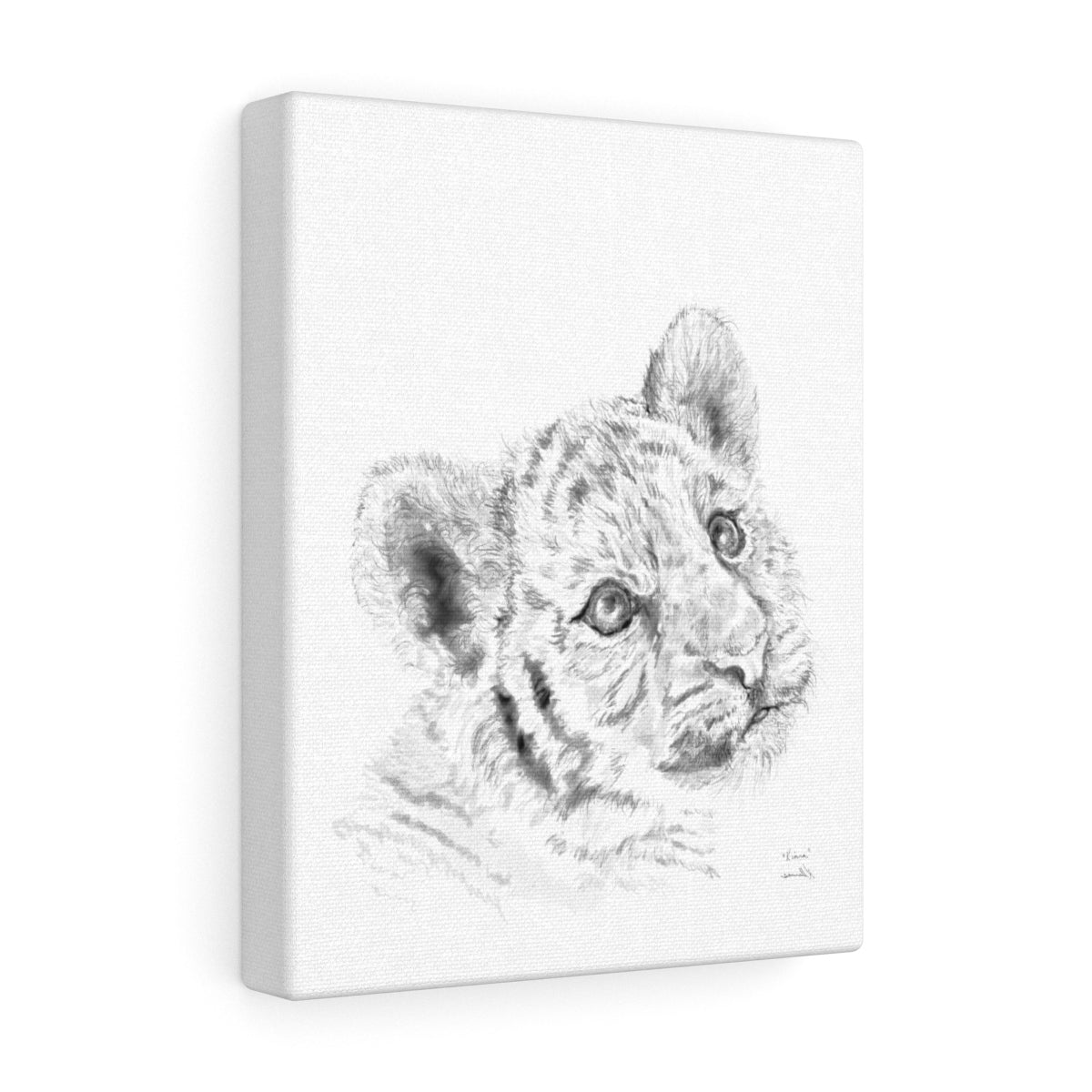 Kiara Tiger - Animal Art Canvas