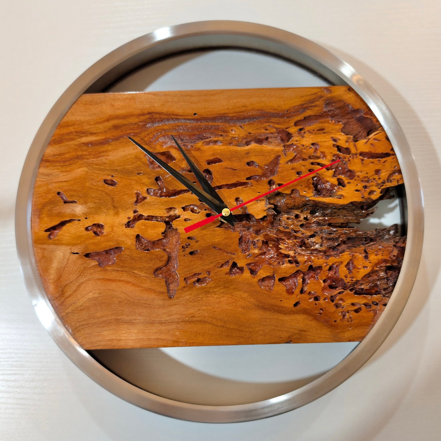 Wooden Clock Cherry