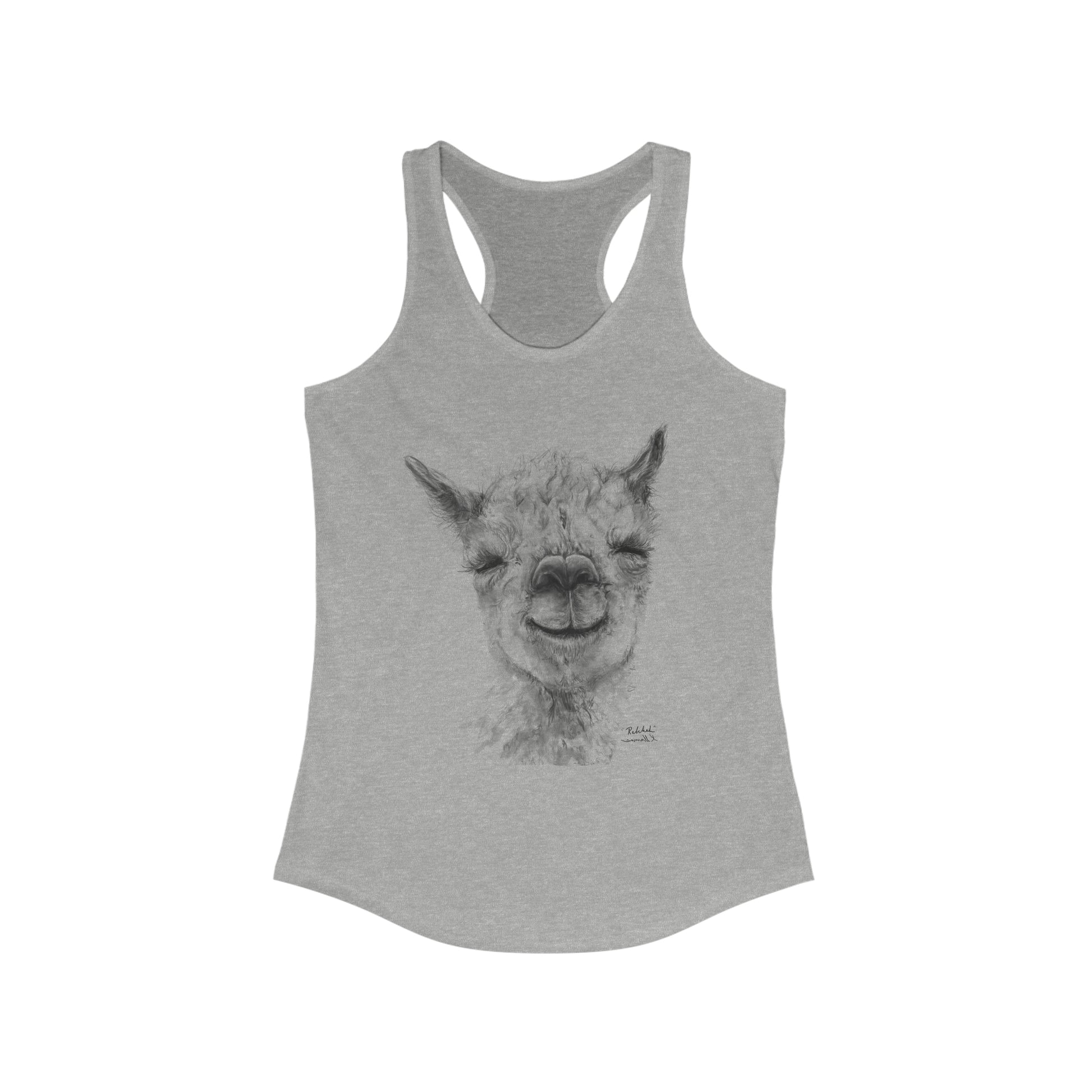 Llama Yoga Tank Top- LAUGH