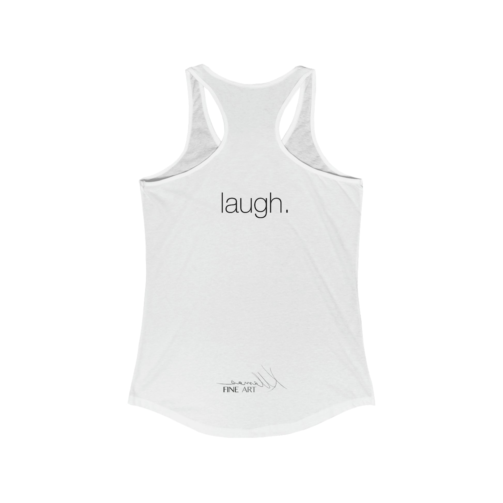 Llama Yoga Tank Top- LAUGH