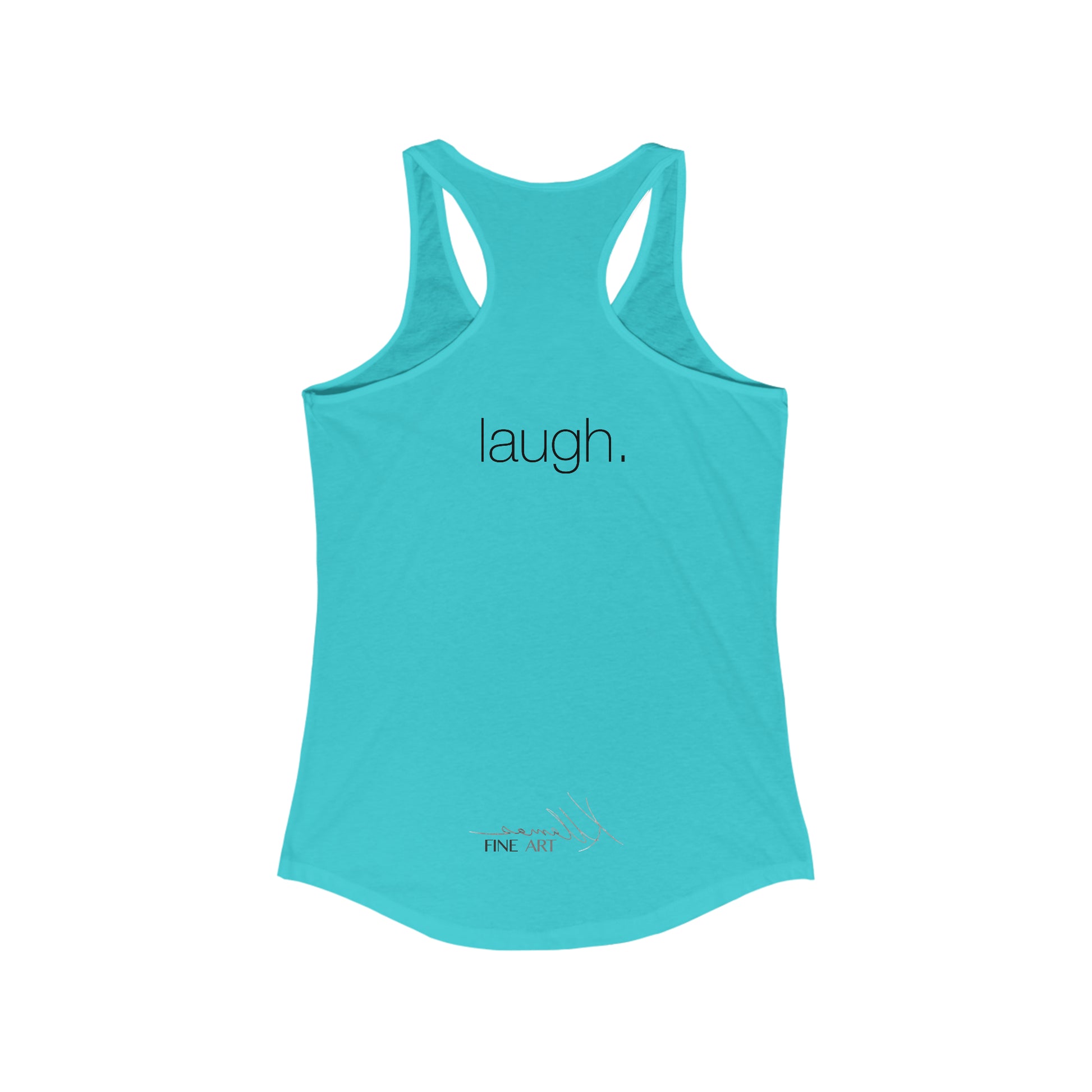 Llama Yoga Tank Top- LAUGH