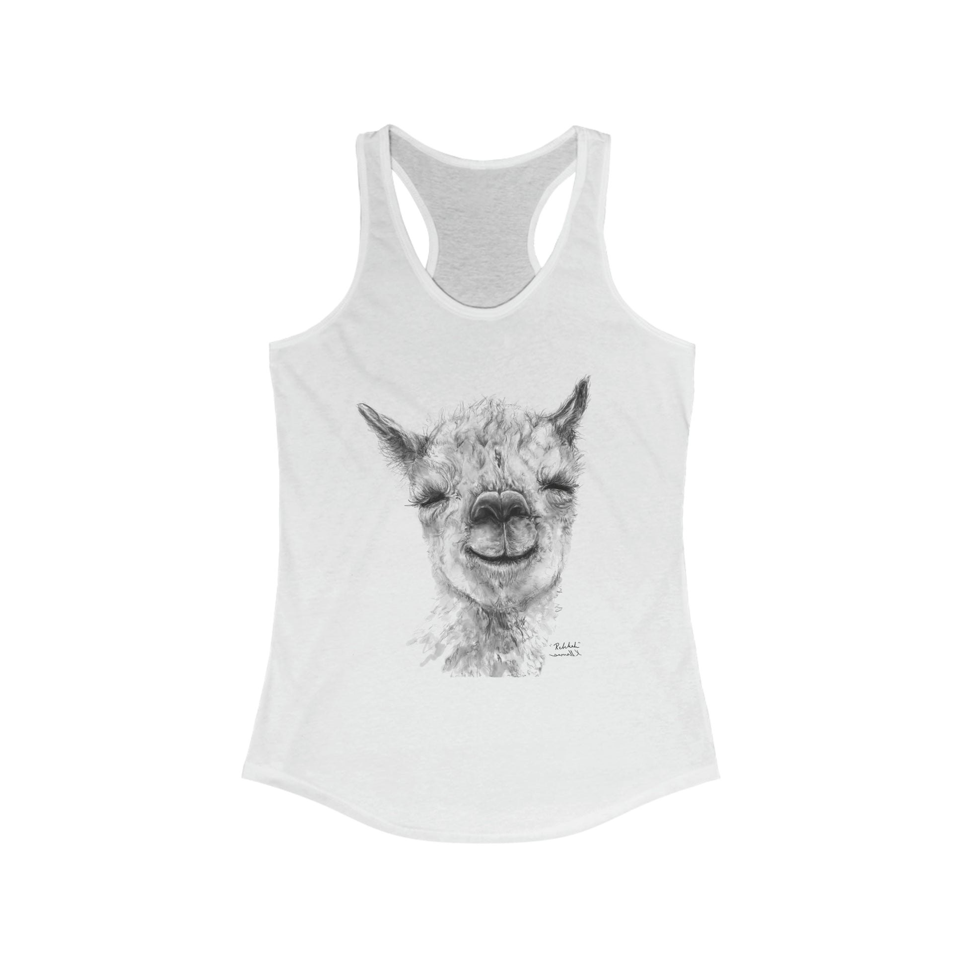 Llama Yoga Tank Top- LAUGH