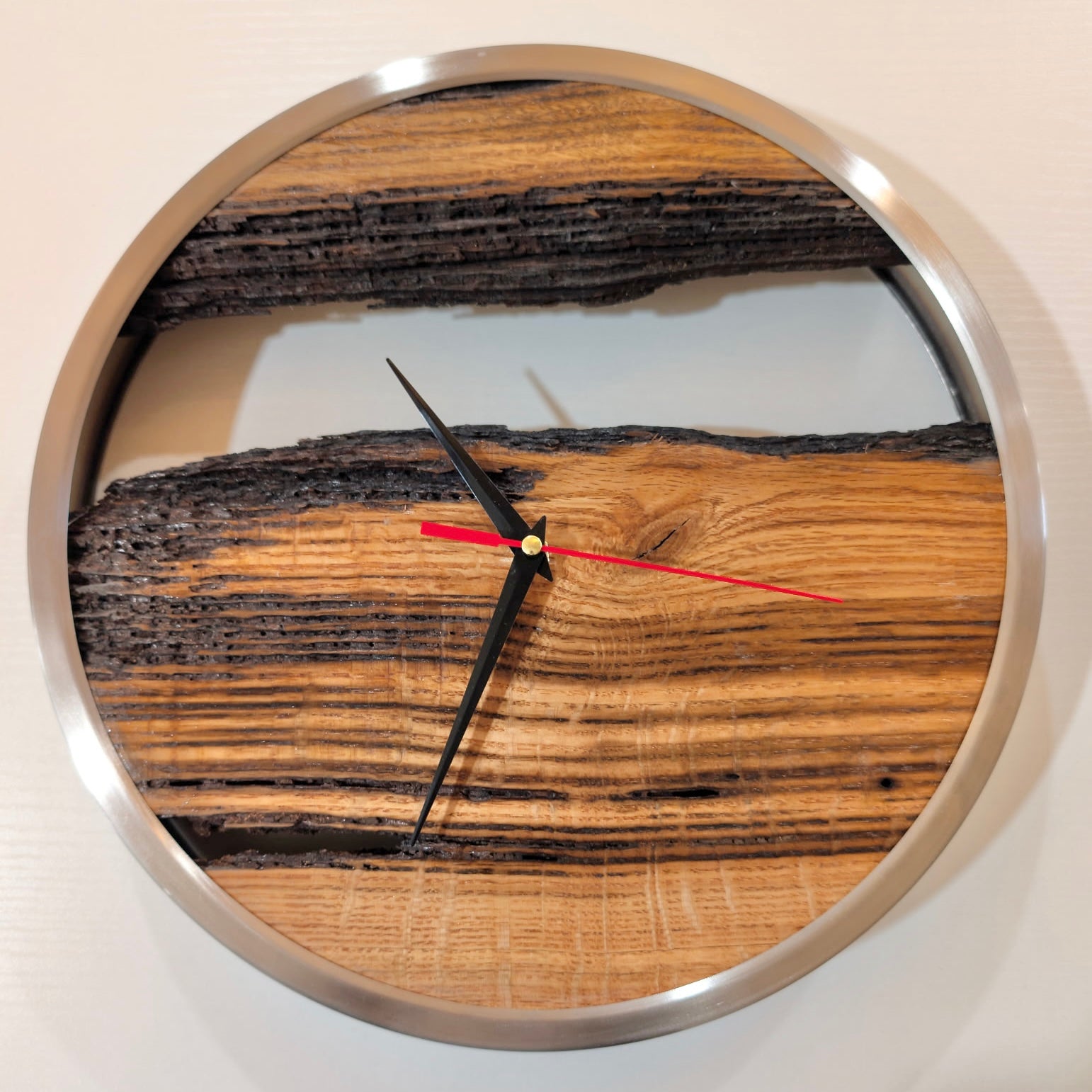 Wooden Clock Oak