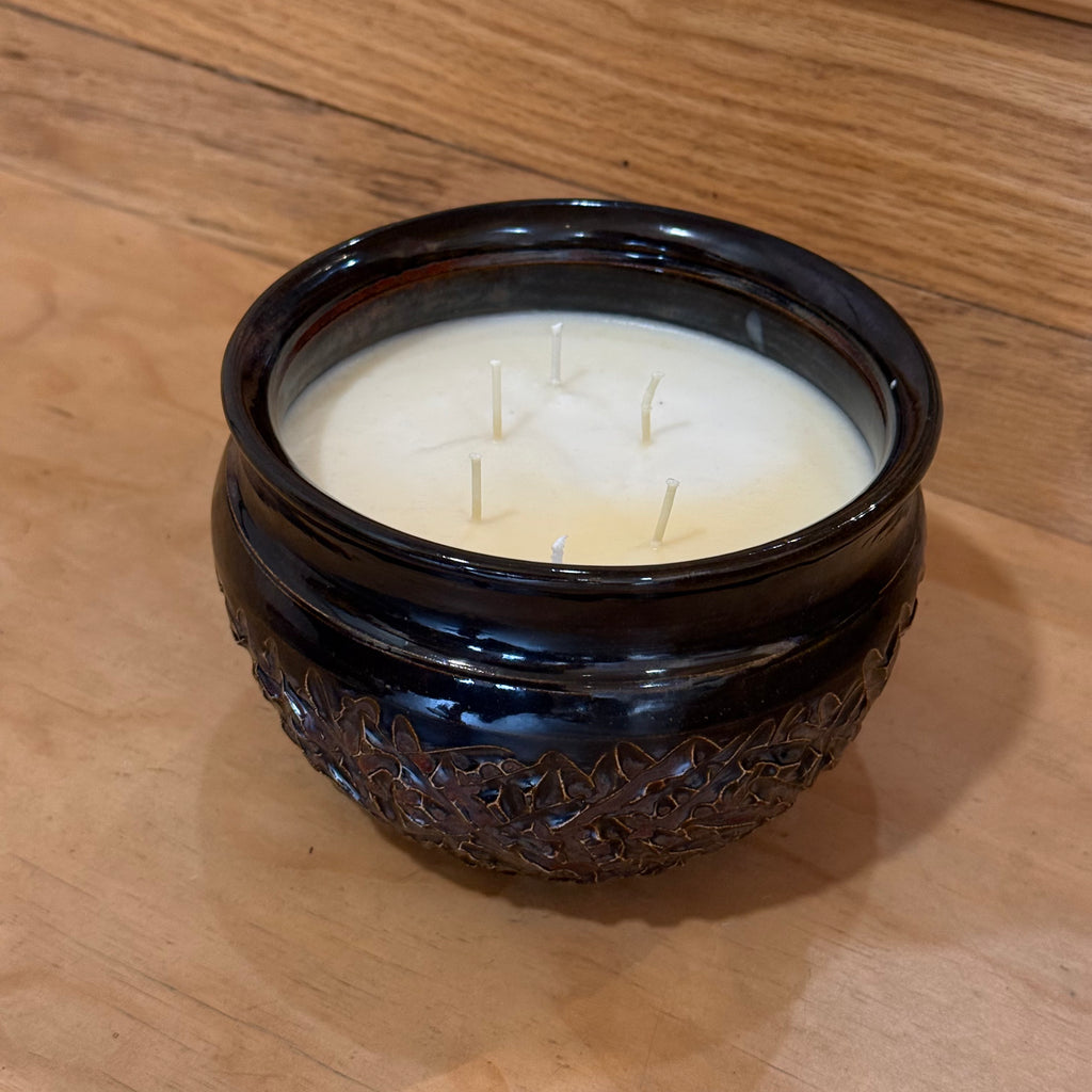 Goats Milk Pottery Candle: Large