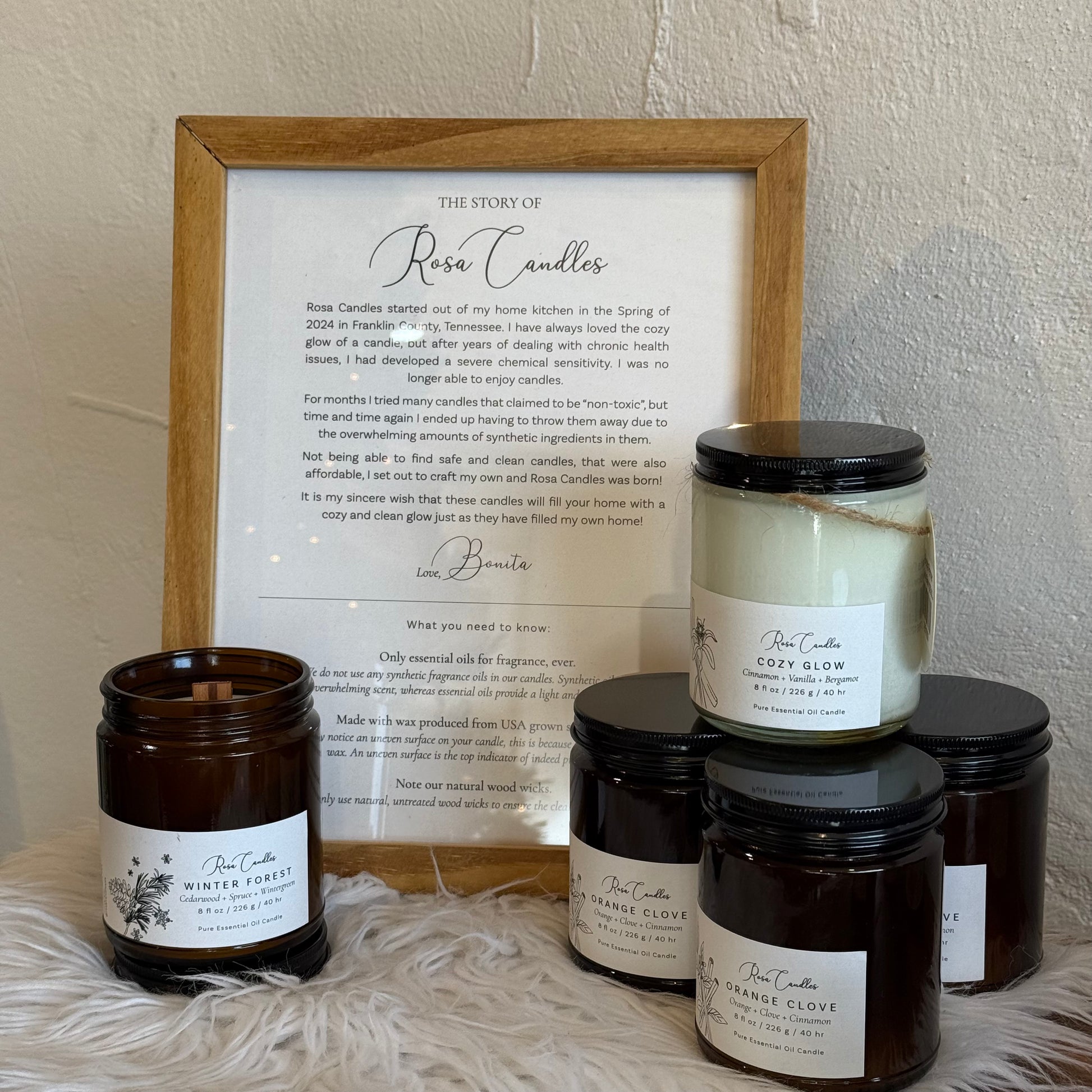 Candle: Orange Clove