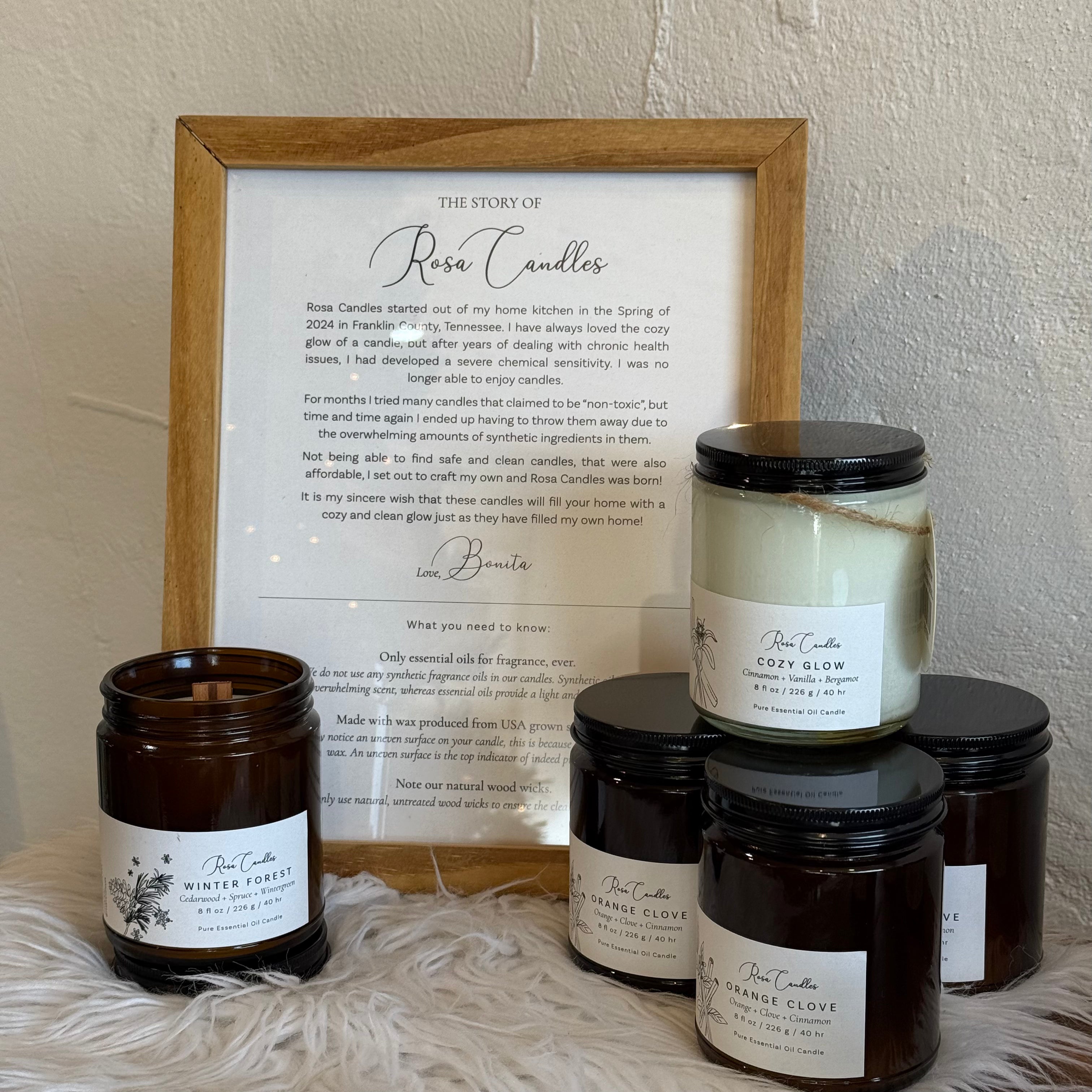 Candle: Orange Clove