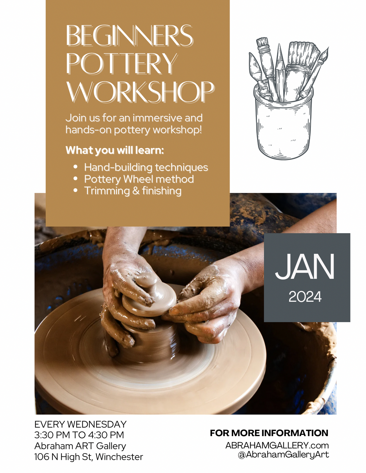 January Art Classes (Youth)