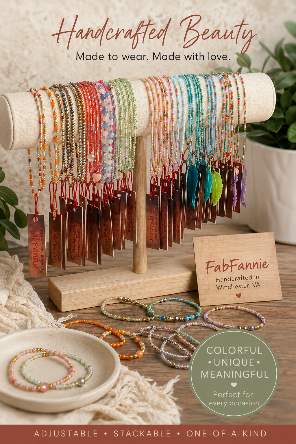 Stackable Beaded Bracelets