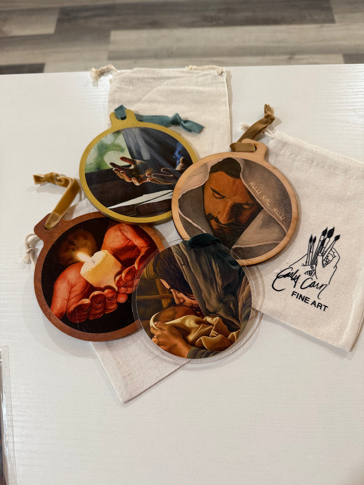Carly Carn Ornaments