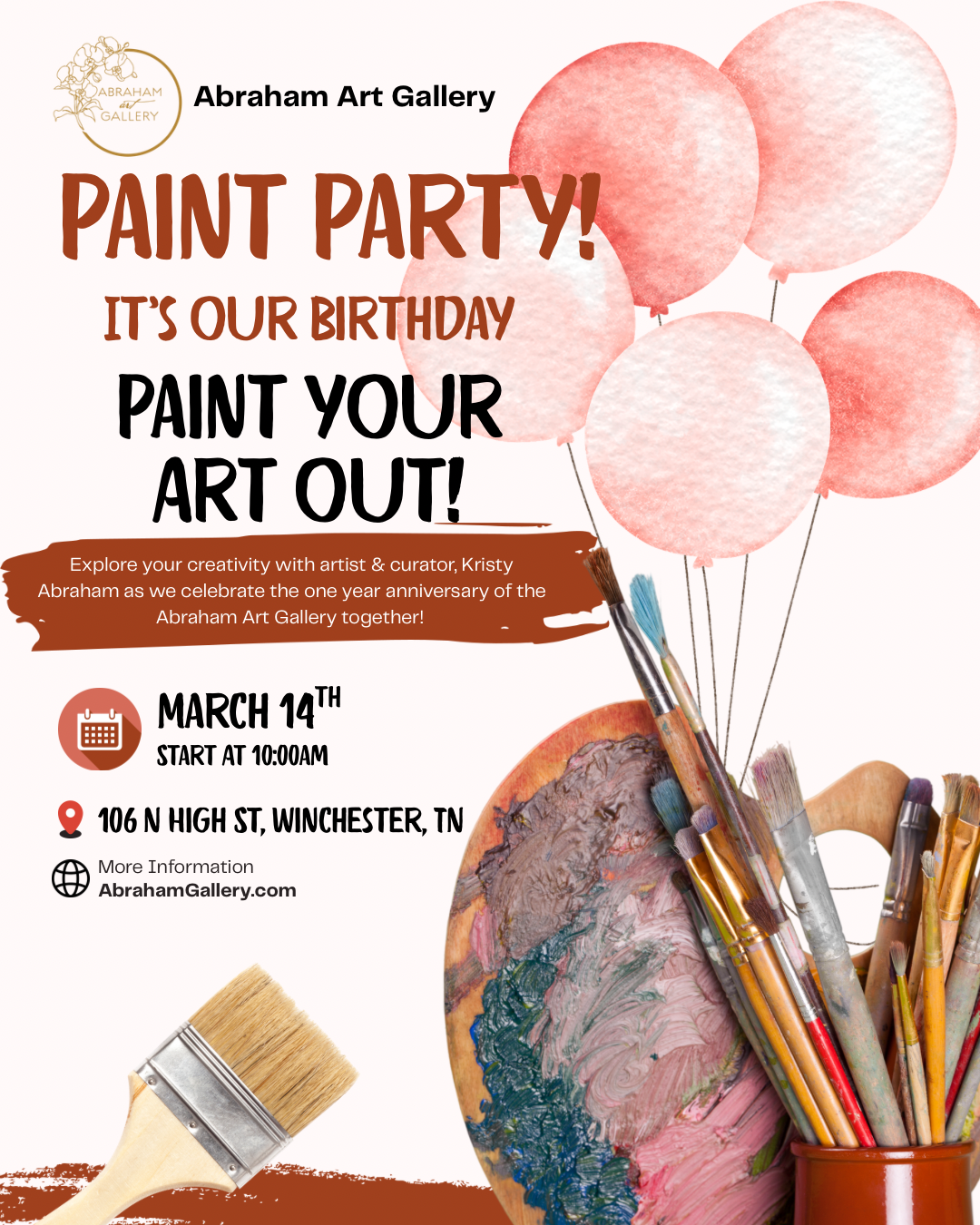 One Year Paint Party!