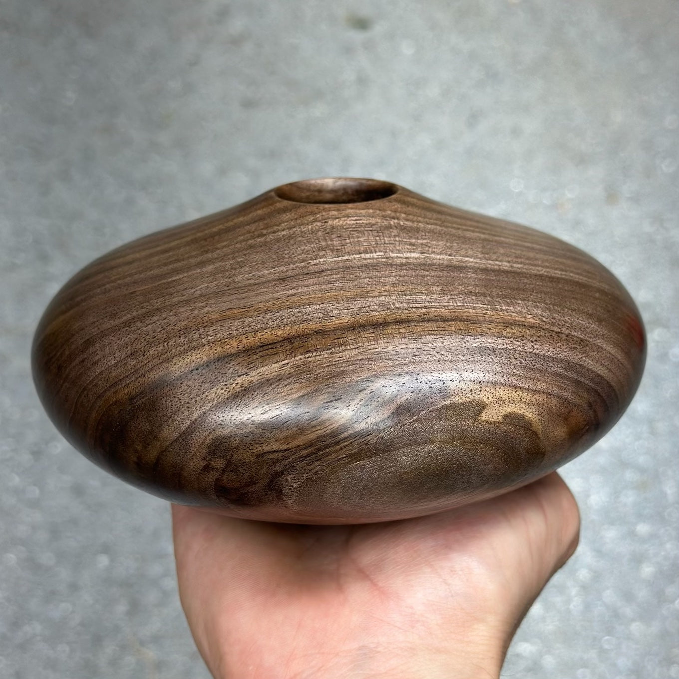 Black Walnut Hollow Vessel