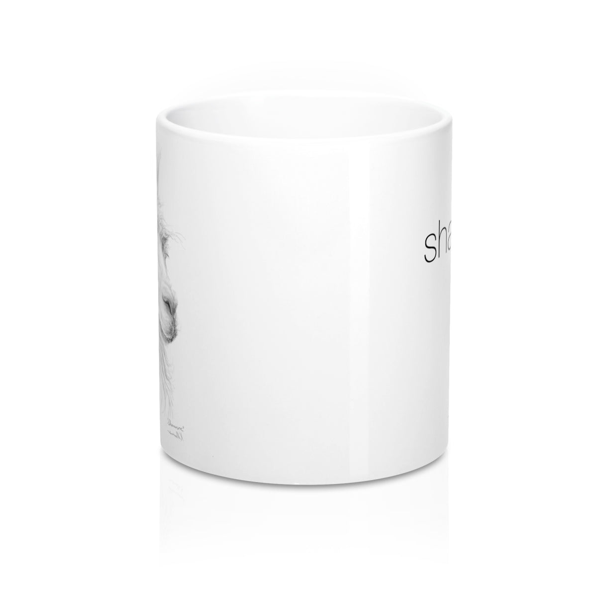Personalized Llama Mug - SHANNON