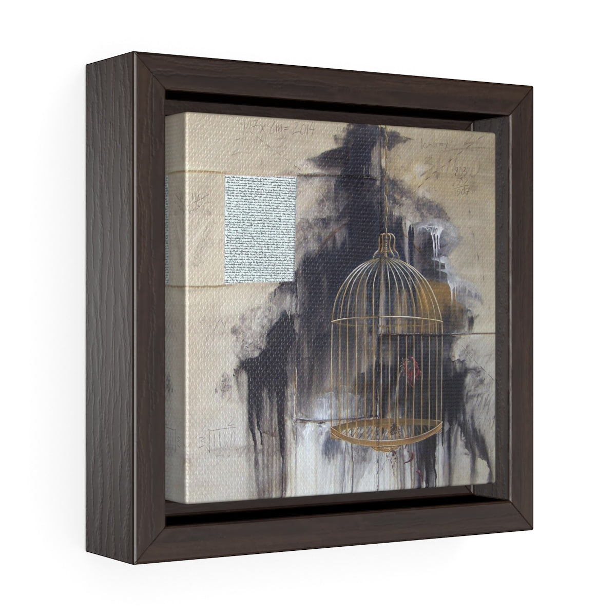 Square Framed Art Print | Lullaby: Un-equivelant