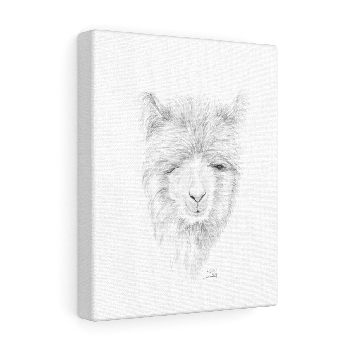 EDIE Llama - Art Canvas