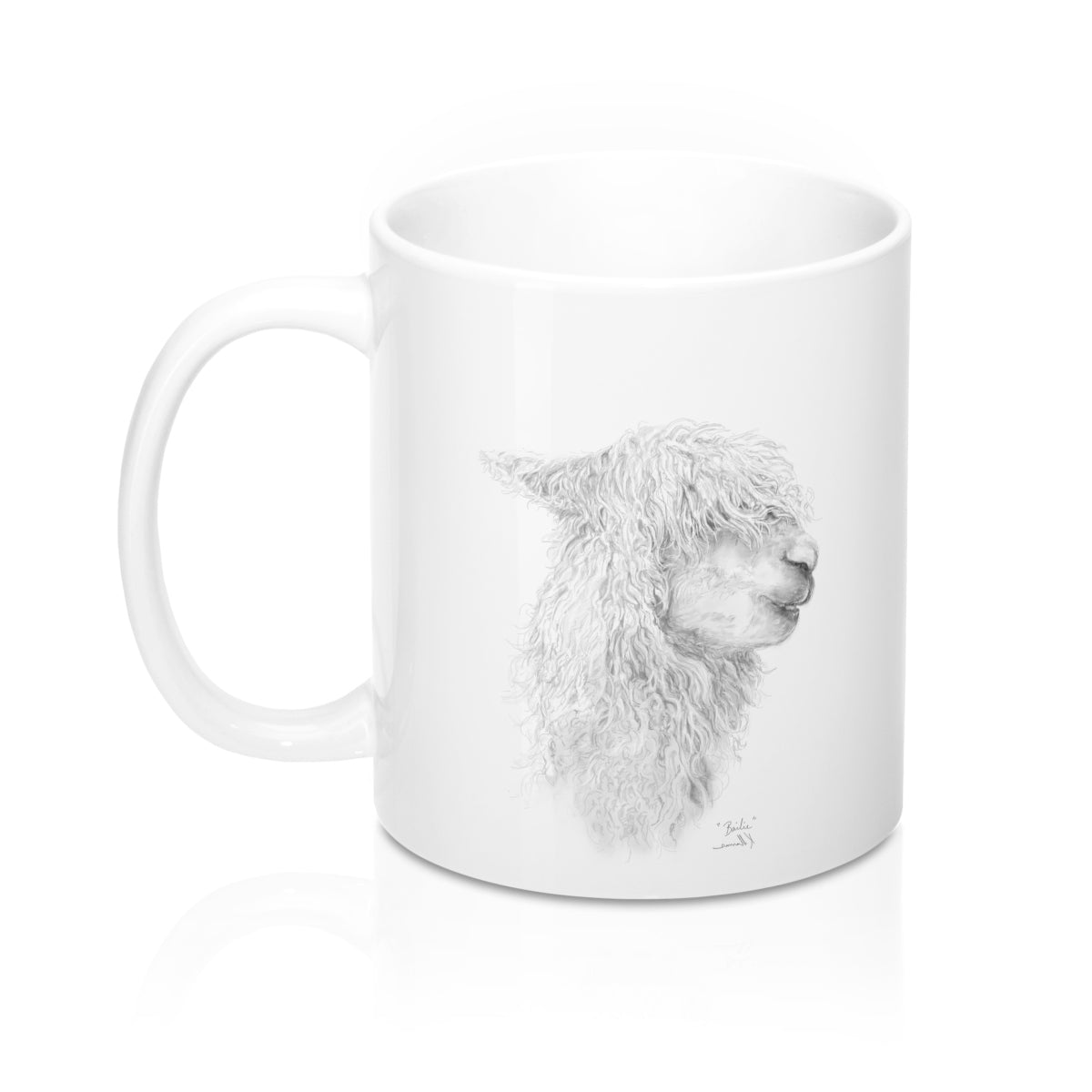 Personalized Llama Mug - BAILIE