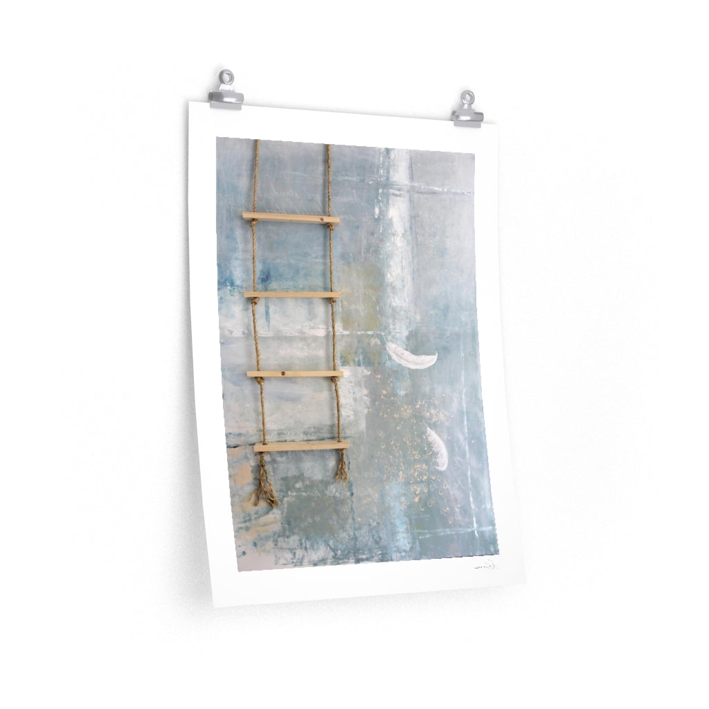 Ladder 298: Float - K. Llamas Wall Art Print