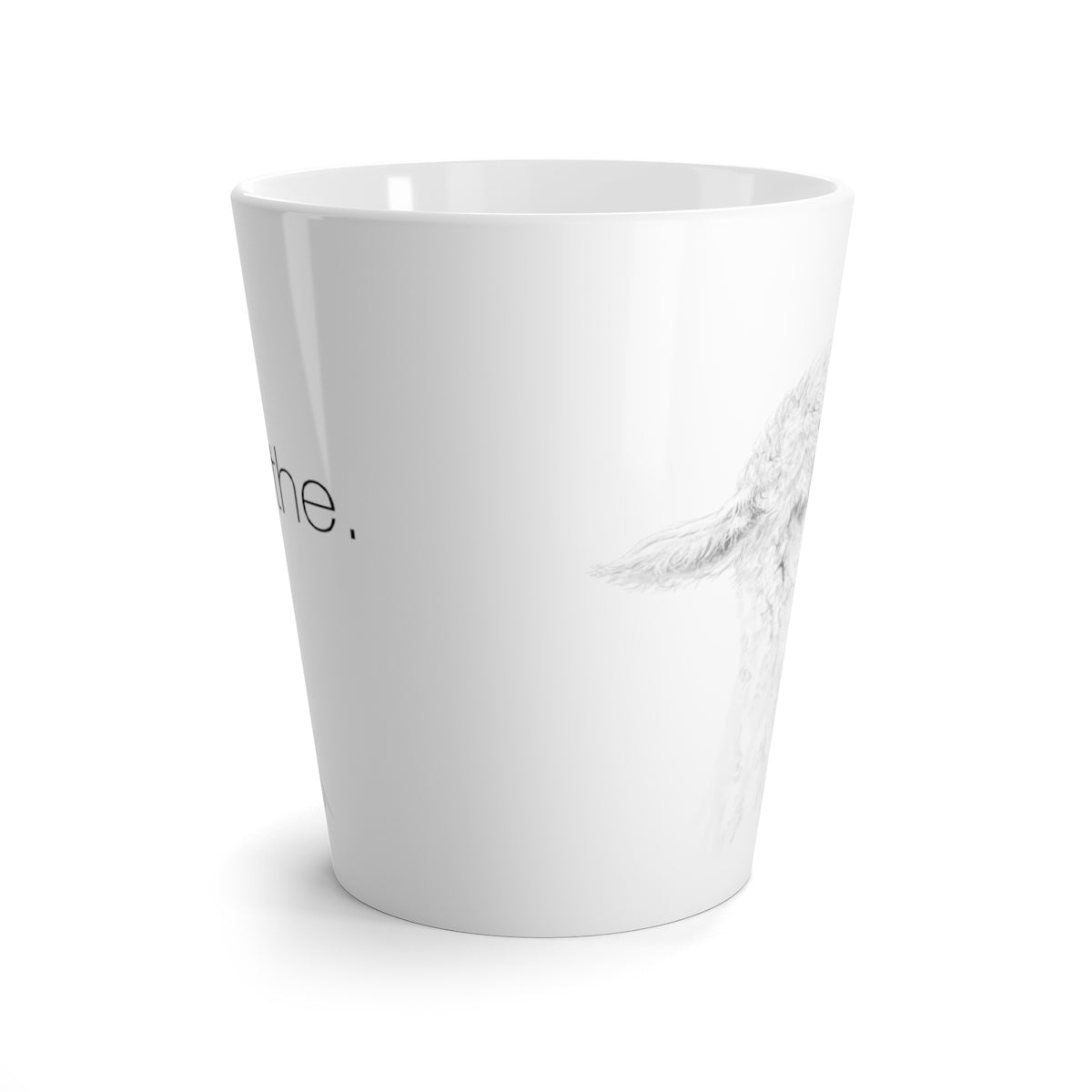 Llama Inspiration Mug: BREATHE