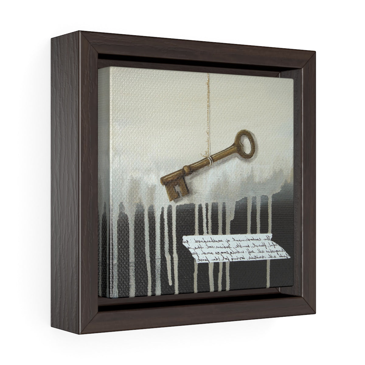 Square Framed 6x6" Art Print | Lullaby: A Key