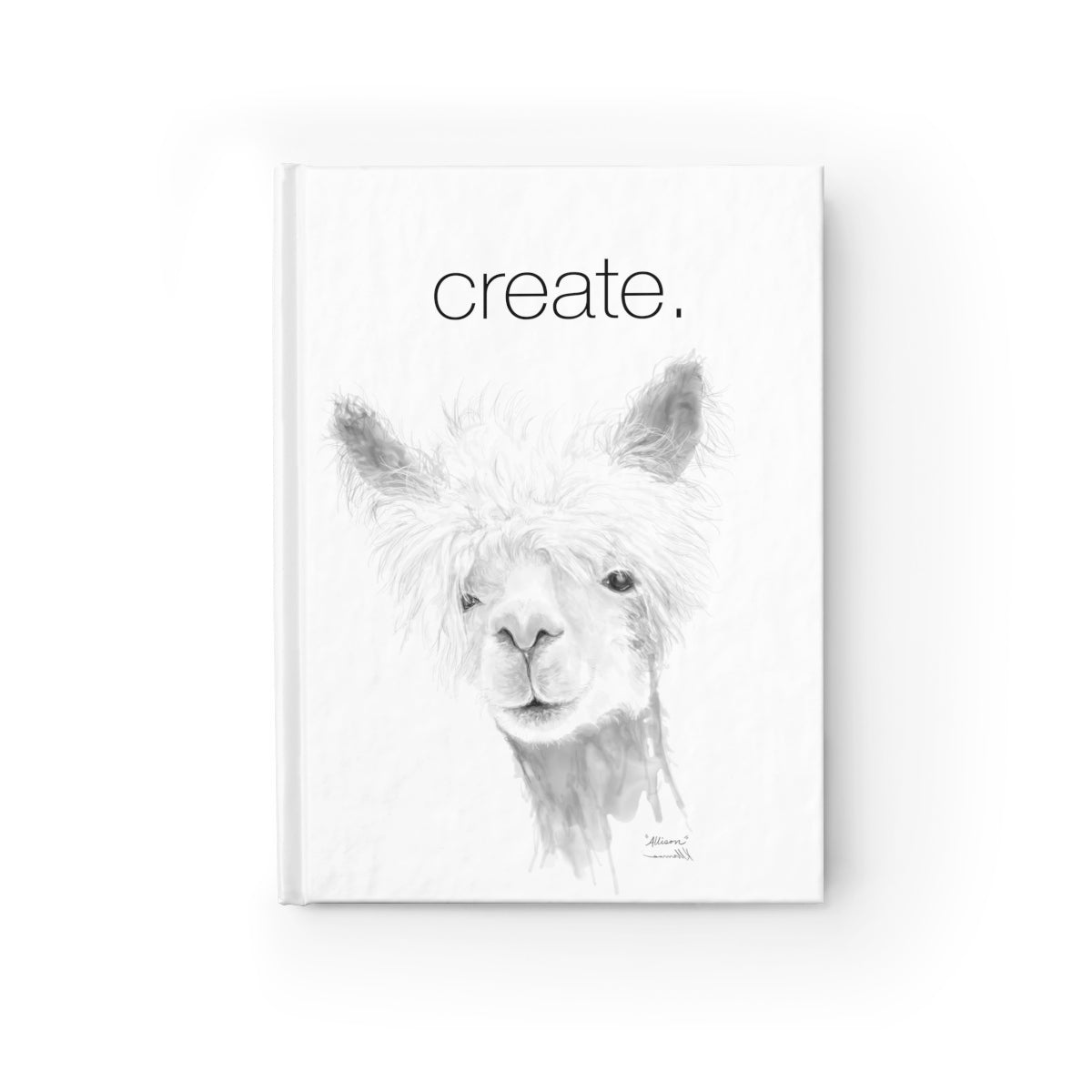 Create Llama Journal - Lined