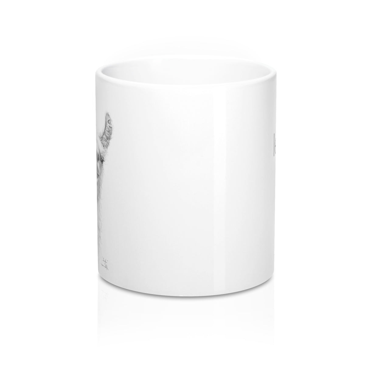 Personalized Llama Mug - LEIGH