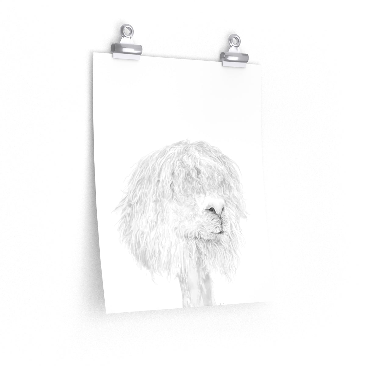 ASA Llama- Art Paper Print