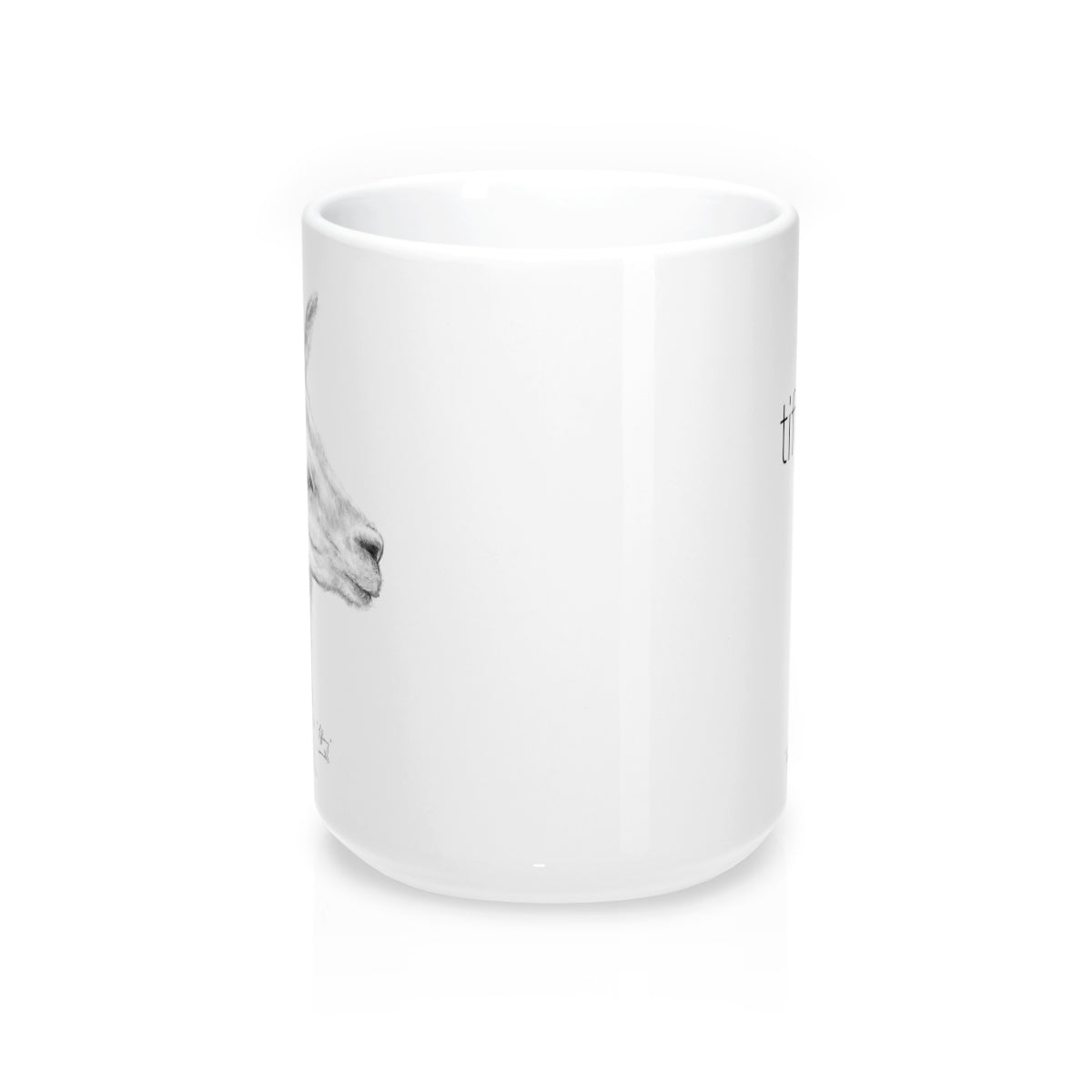 Personalized Llama Mug - TIFFIANY