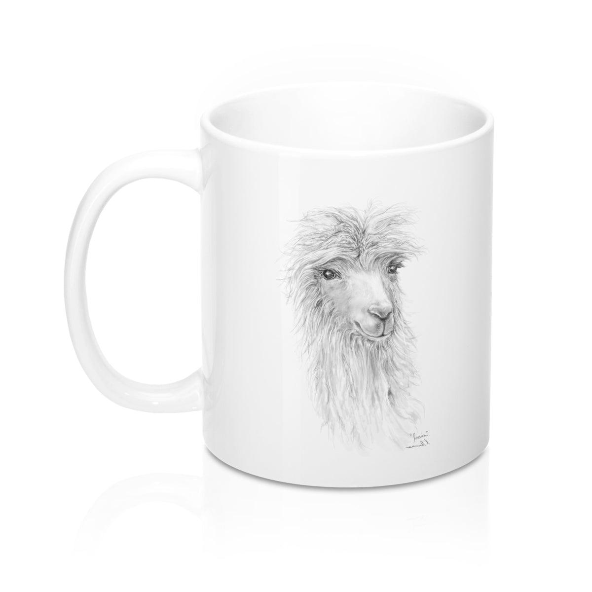 Personalized Llama Mug - JESSICA