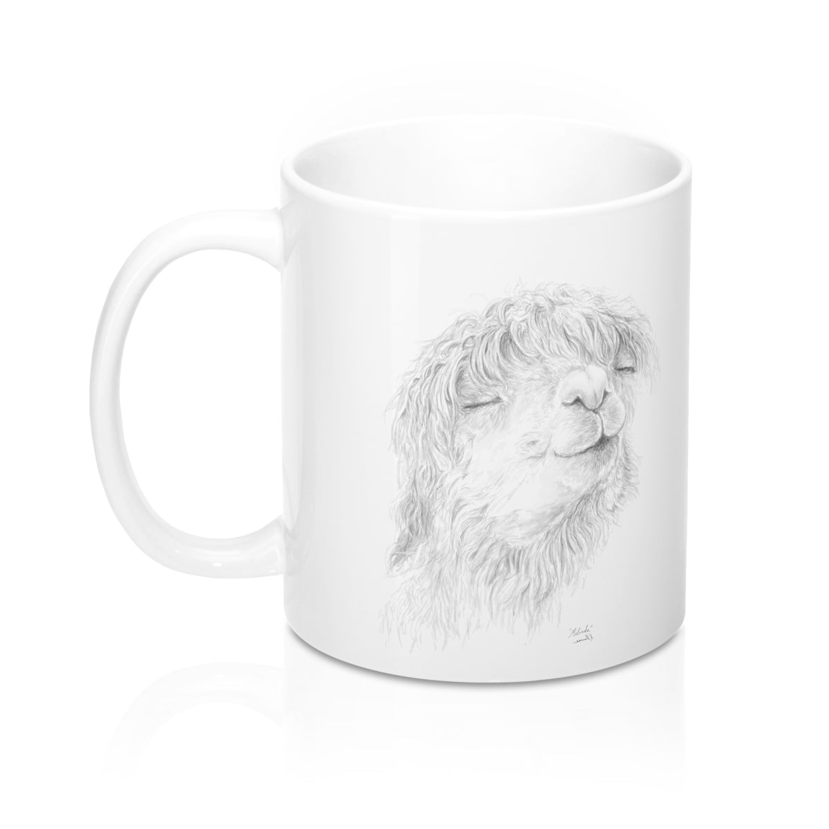 Personalized Llama Mug - MELINDA