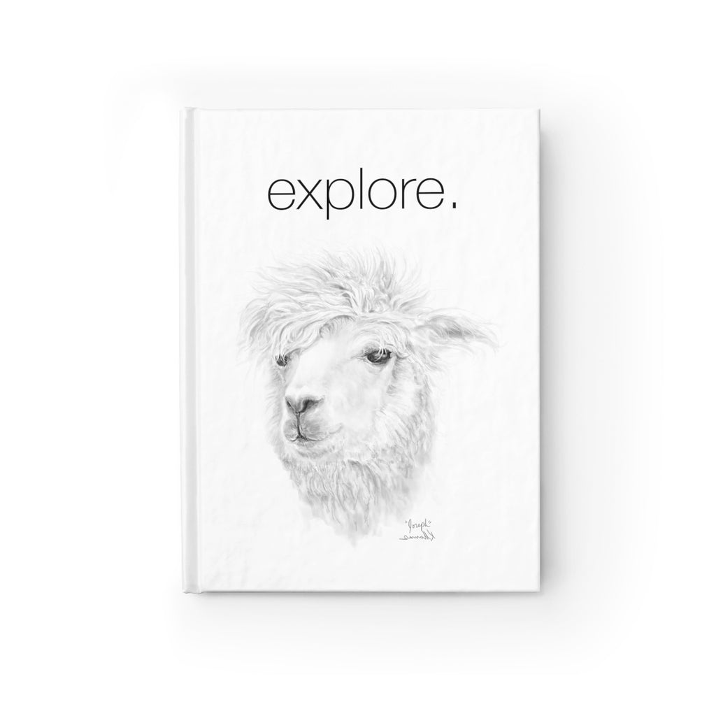 Explore Llama Journal - Lined
