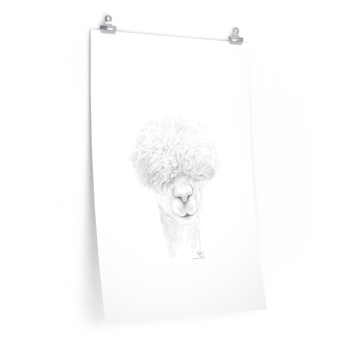 SYLAR Llama- Art Paper Print