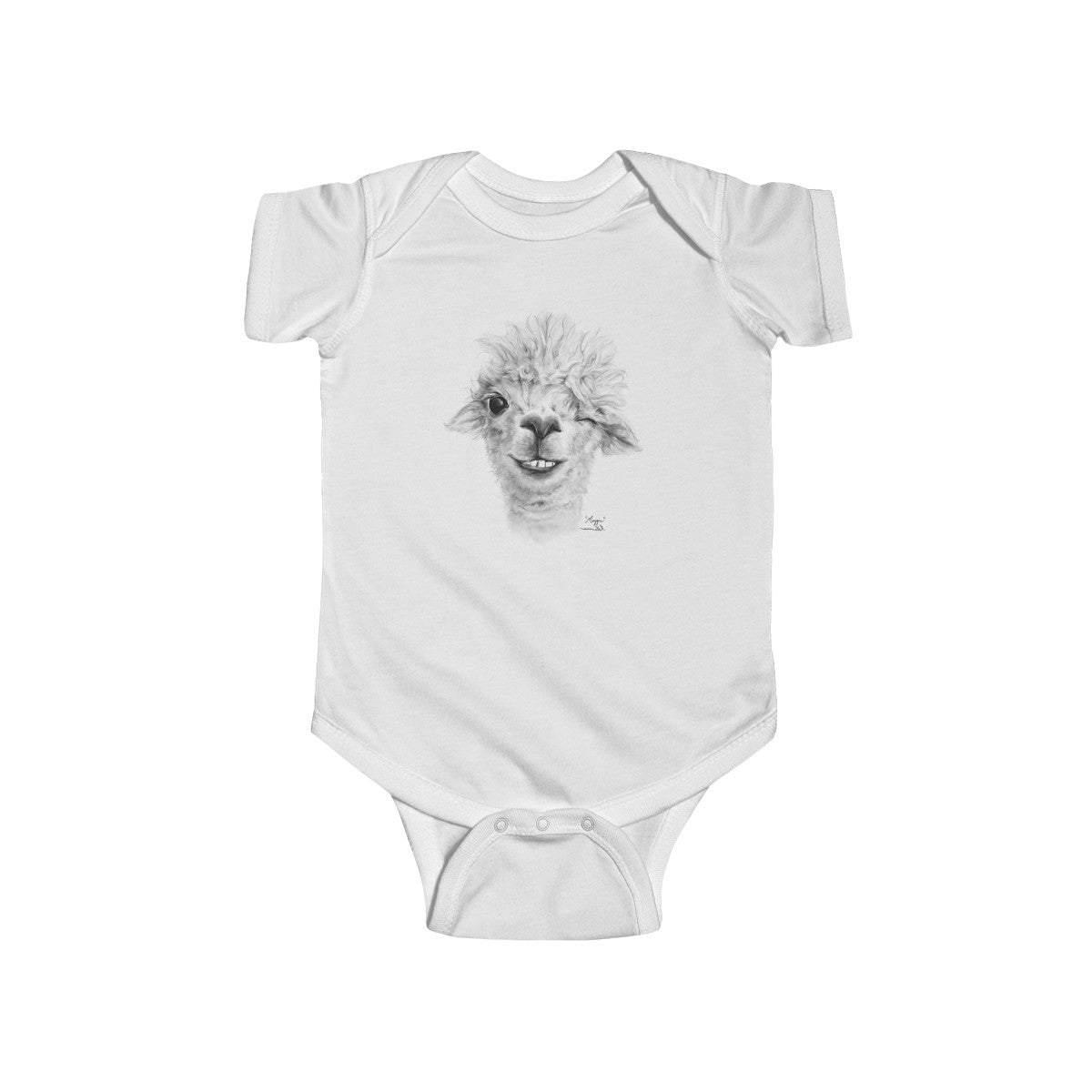 Llama Baby Onesie -  LAUGH