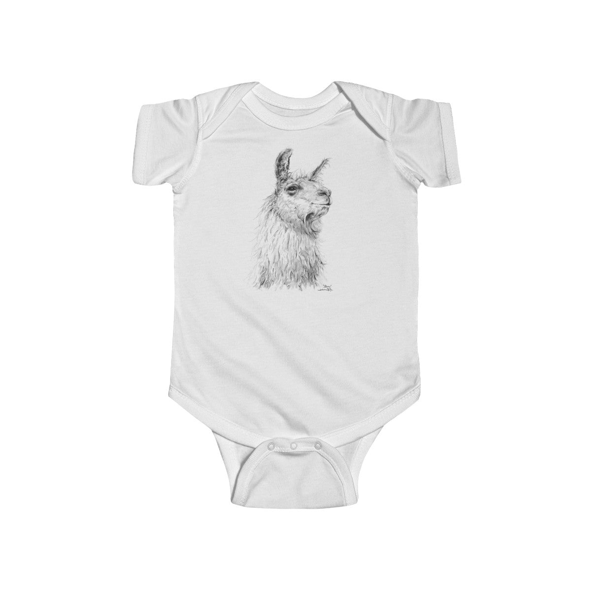 Llama Baby Onesie - STAND