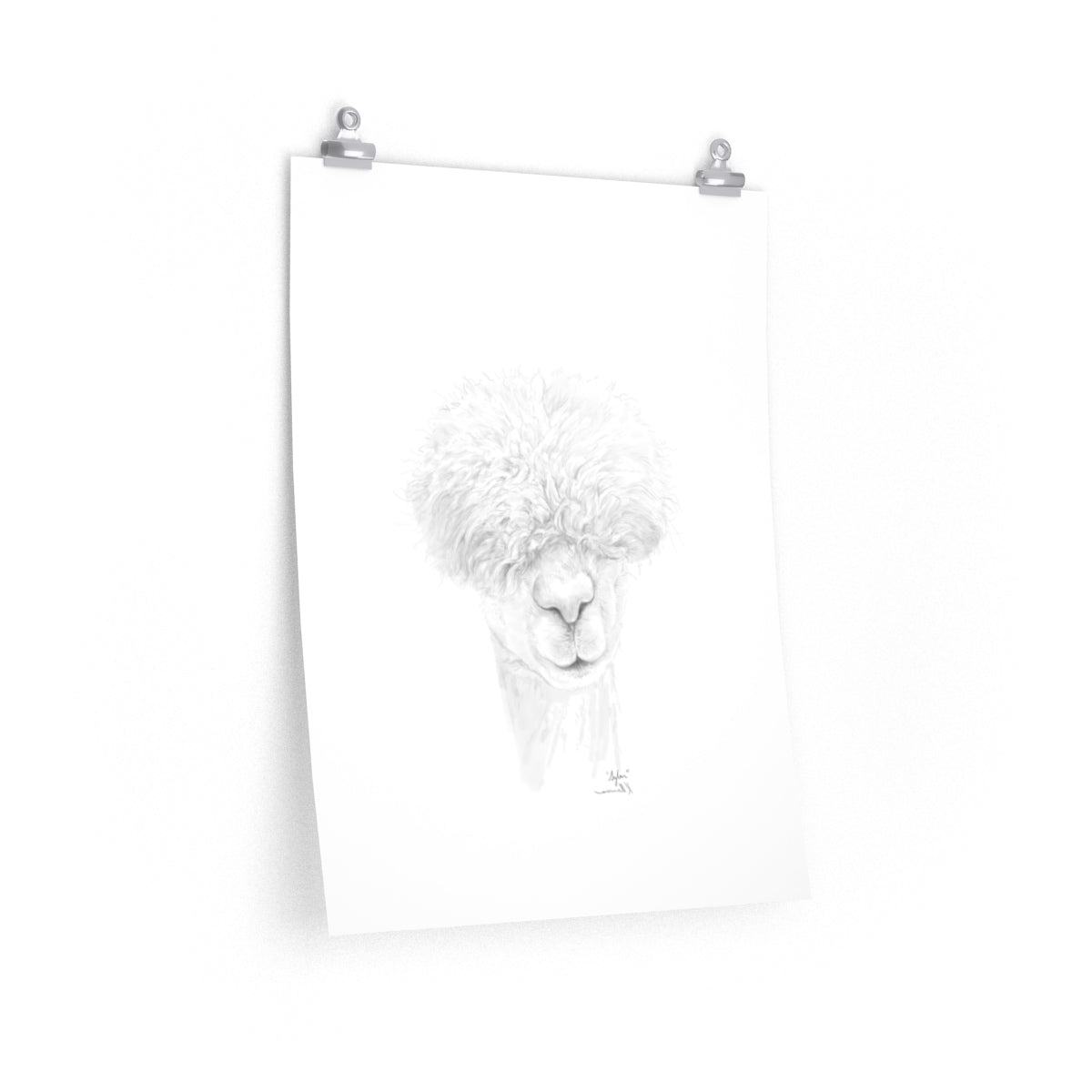 SYLAR Llama- Art Paper Print