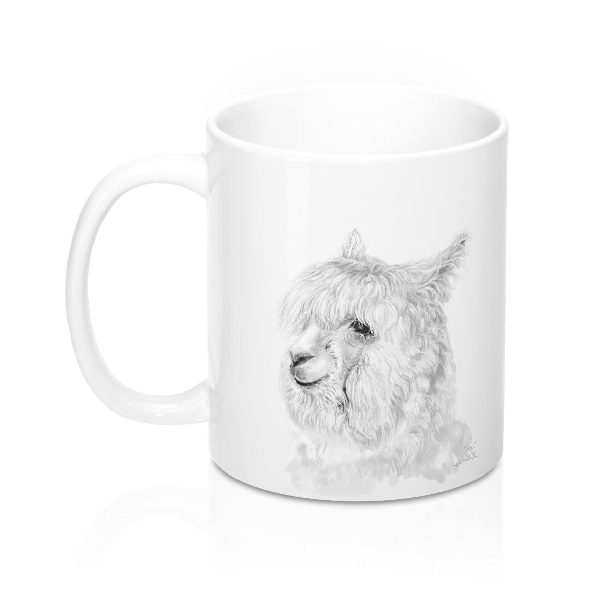 Llama Name Mugs - COLE