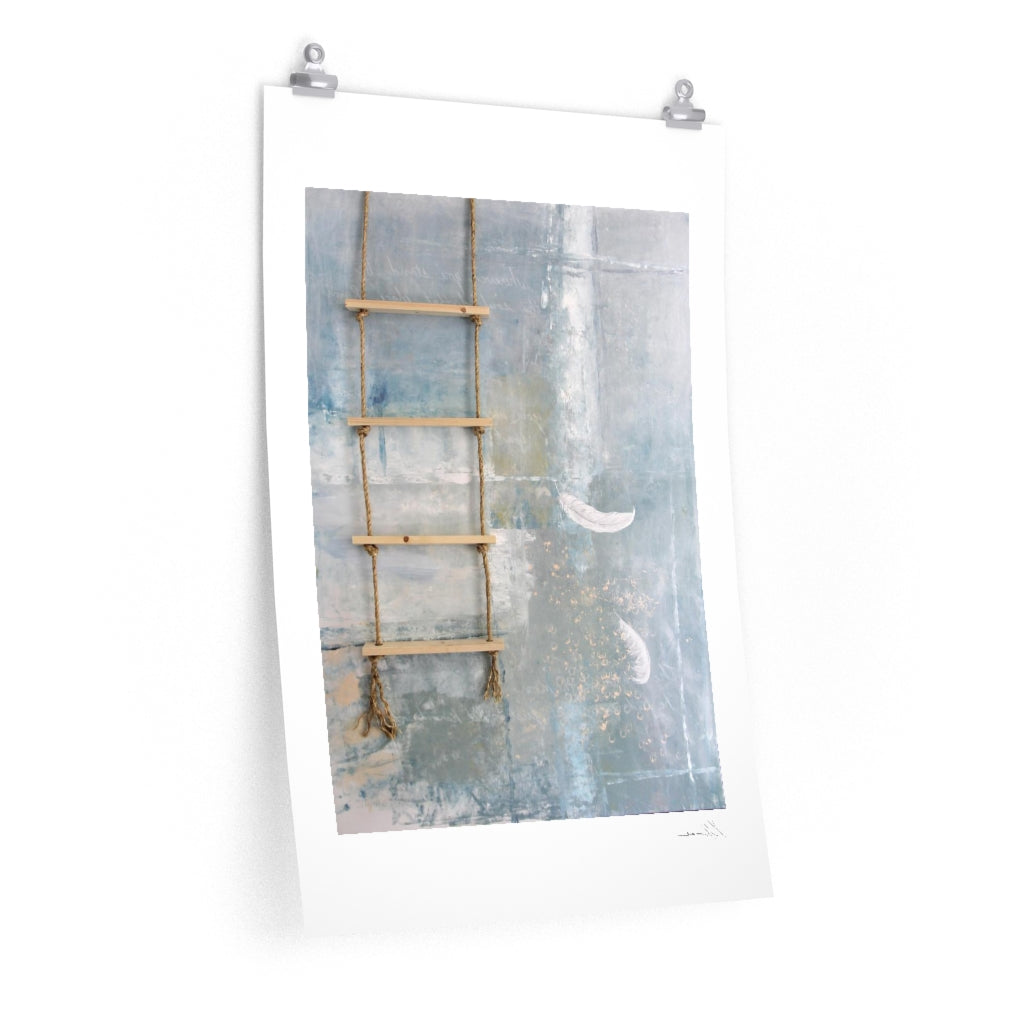 Ladder 298: Float - K. Llamas Wall Art Print
