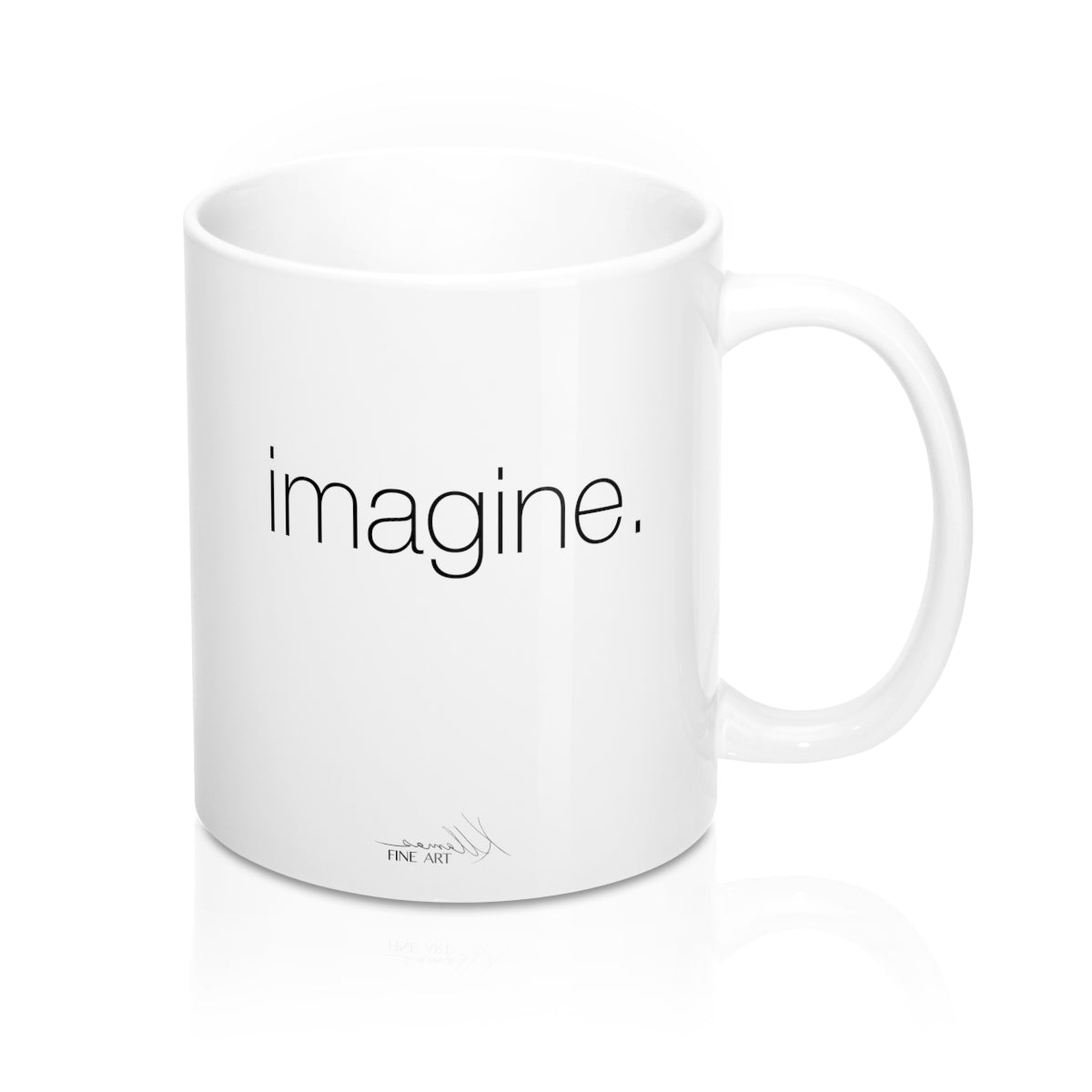 Llama Inspiration Mug: IMAGINE