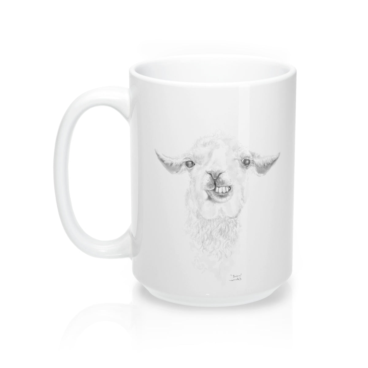 Llama Name Mugs - BRIAN