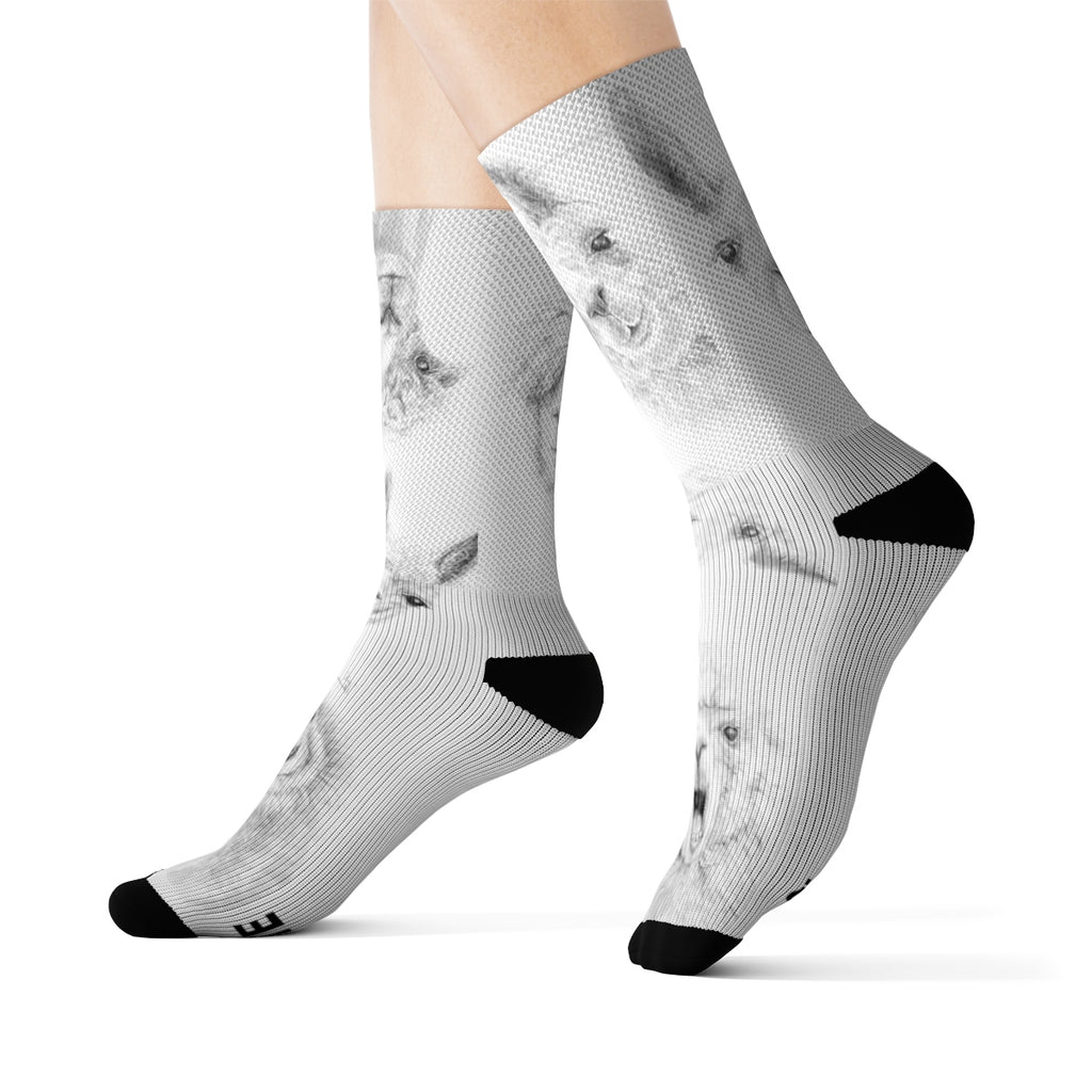 Llama Art Socks | ¿Como te Llamas?