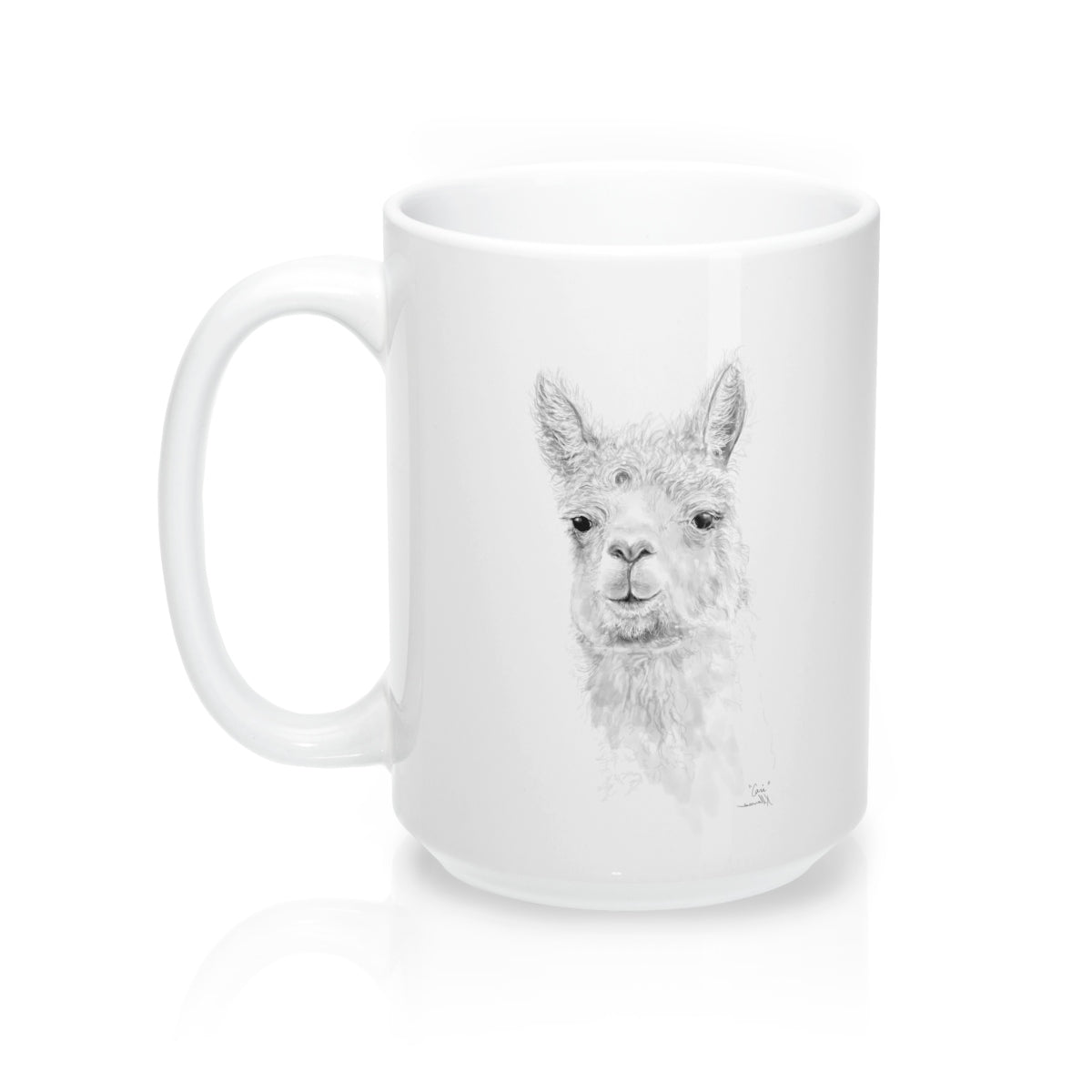 Llama Name Mugs - CARI