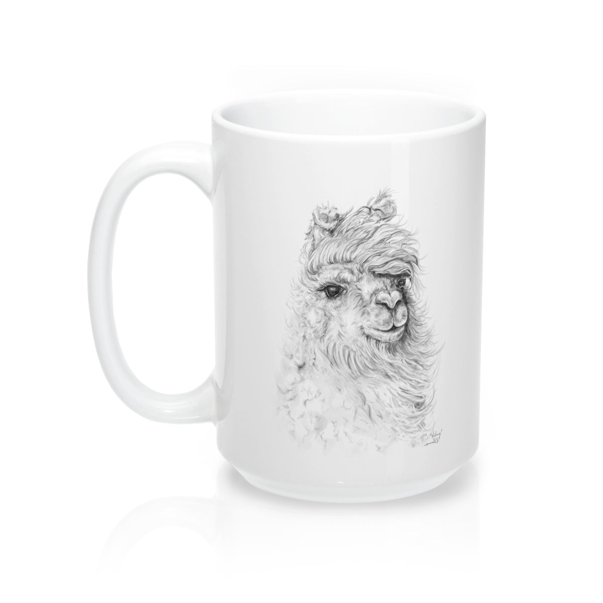 Personalized Llama Mug - HILARY