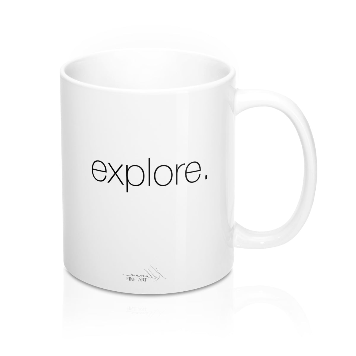 Llama Inspiration Mug: EXPLORE