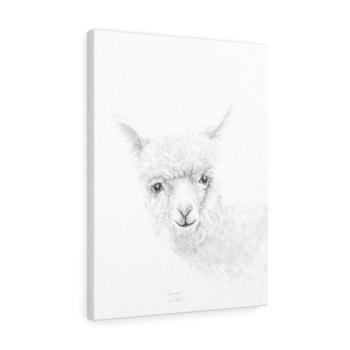 GEMMA Llama - Art Canvas