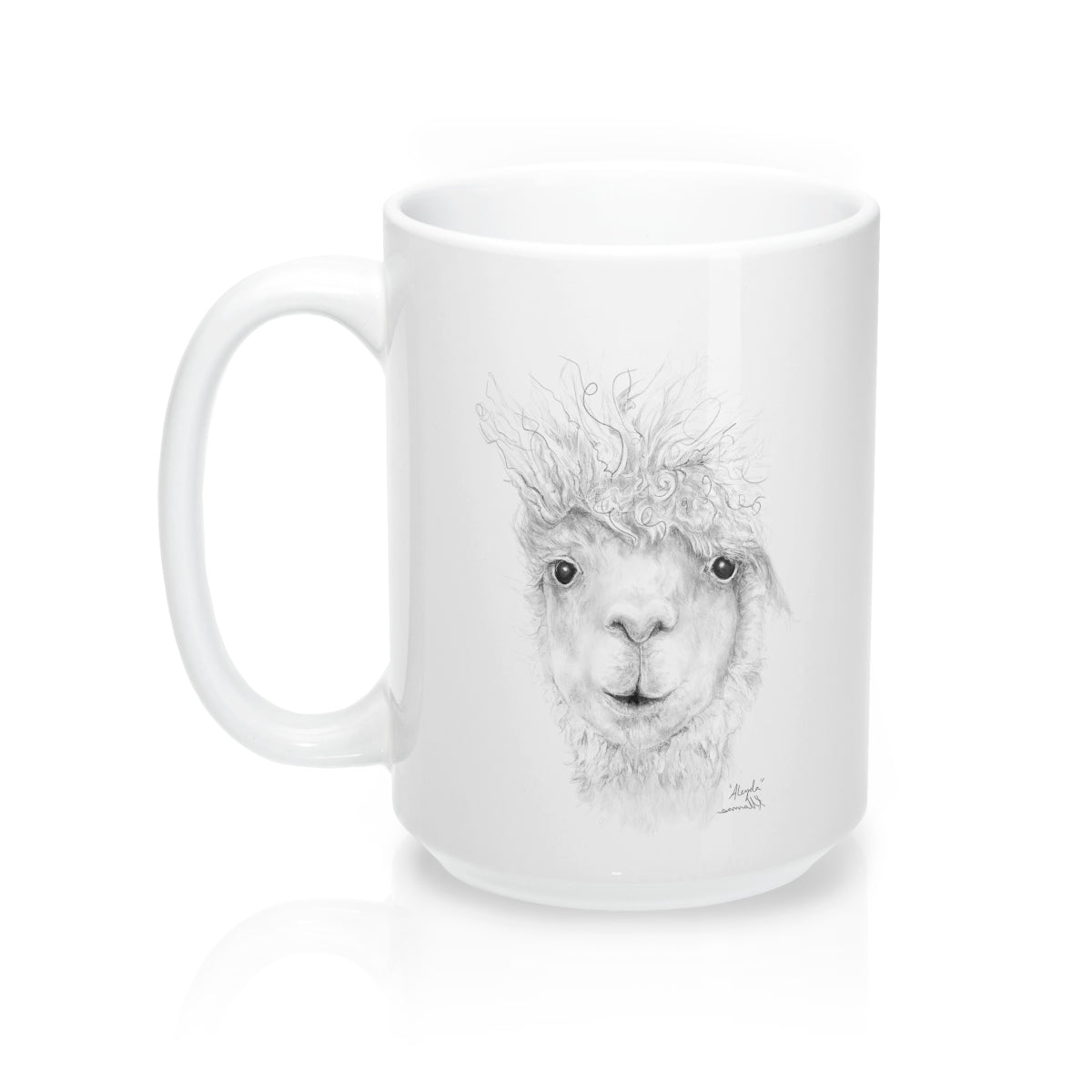 Llama Name Mugs - ALEYDA