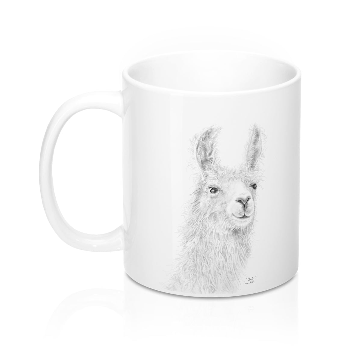 Llama Name Mugs - BAILEY