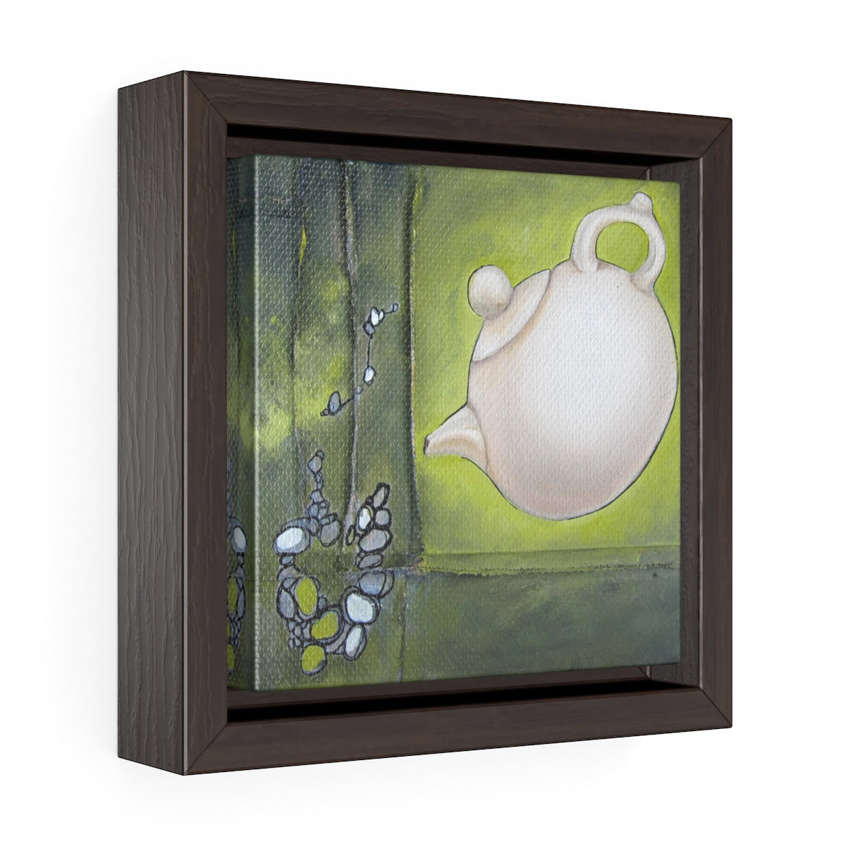 Square Framed Art Print | Lullaby: Herbal Remedy