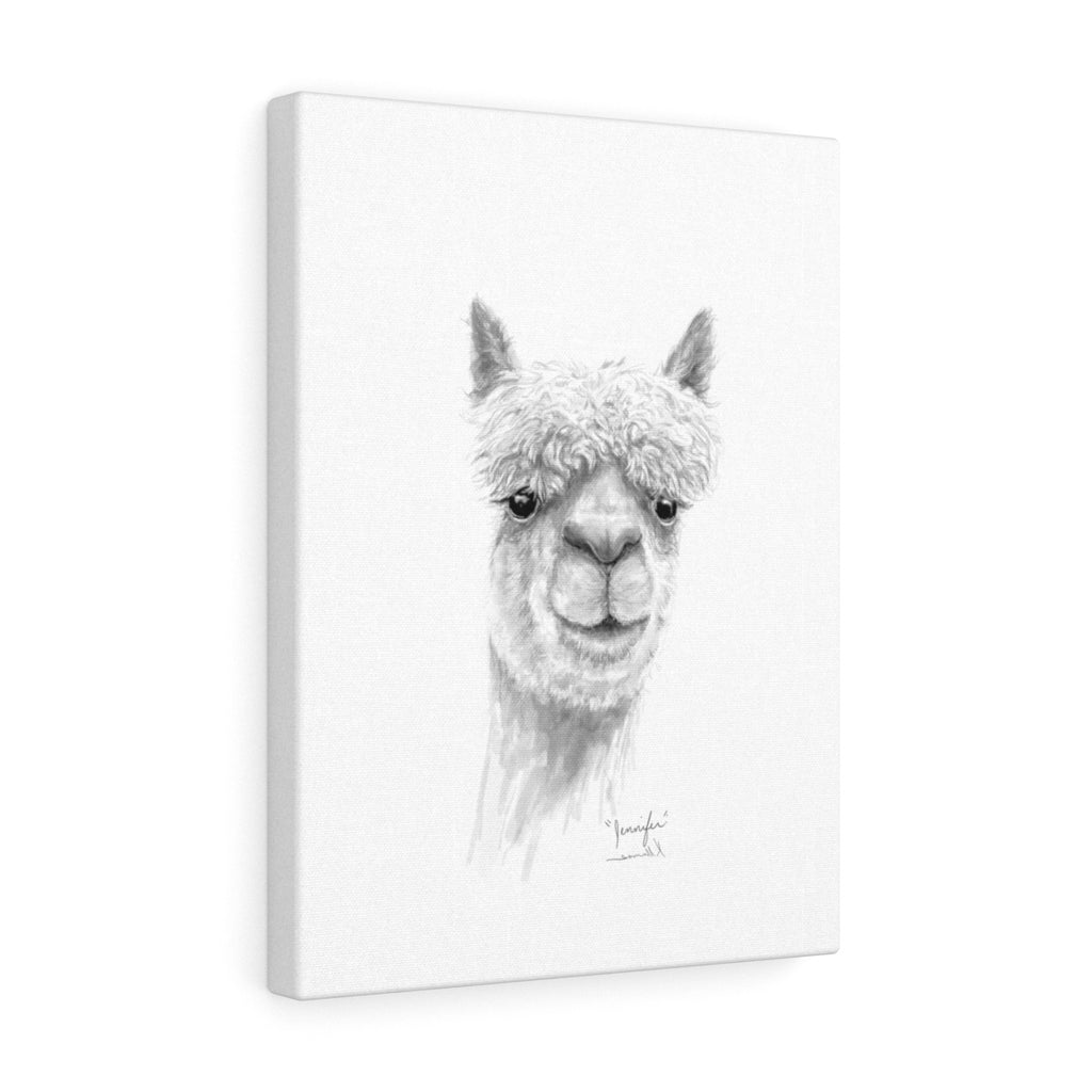 JENNIFER Llama - Art Canvas
