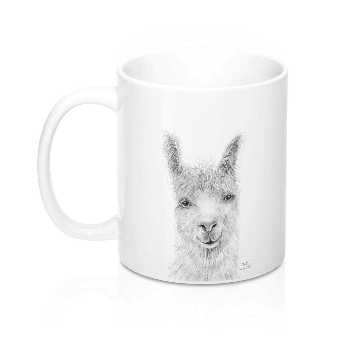 Llama Name Mugs - BRIDGER