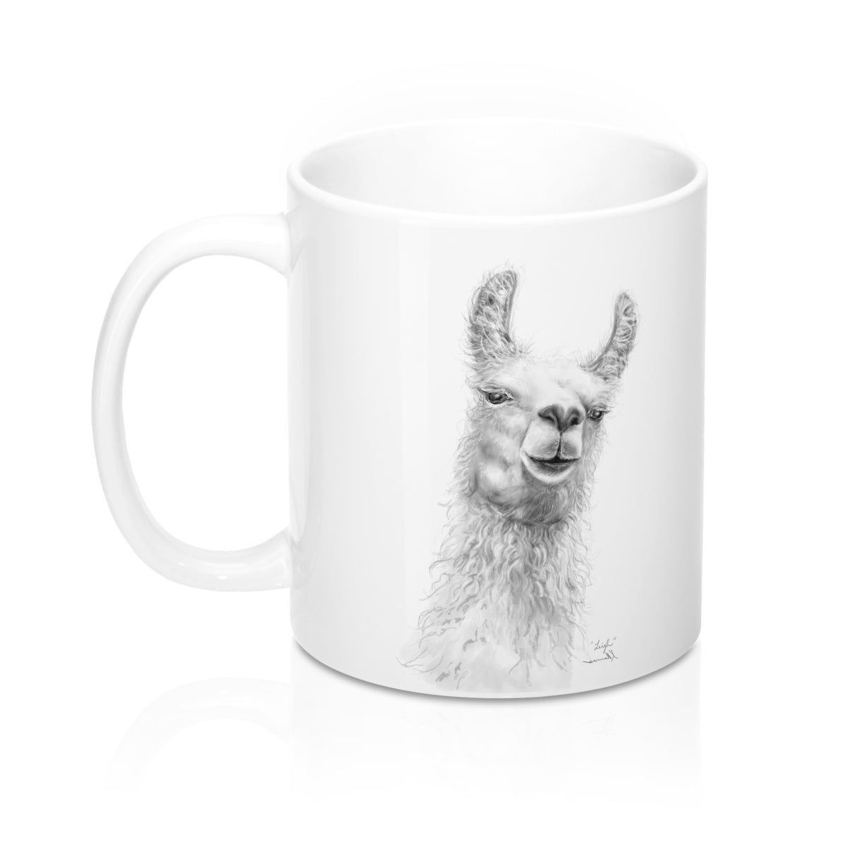 Personalized Llama Mug - LEIGH